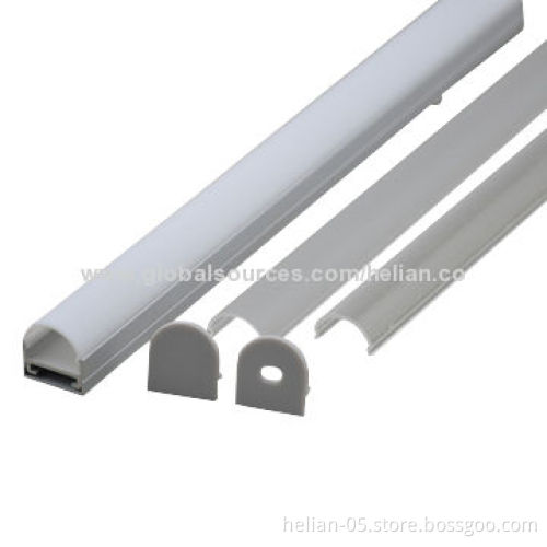 LED aluminum profiles with PMMA diffuser for LED strip